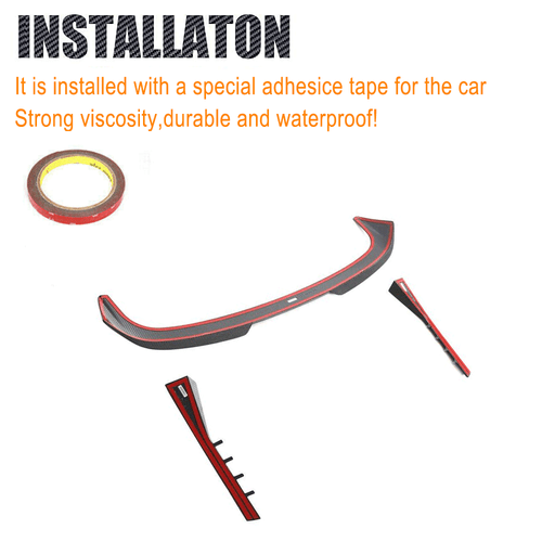 Alerón de techo de carbono alerón trasero labio para BMW 3ER Touring M3 G81 2021-2024 - Imagen 8 de 9