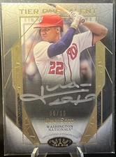 2022 Topps Tier One Juan Soto Silver Ink On-Card Auto /10 #TITA-JSO