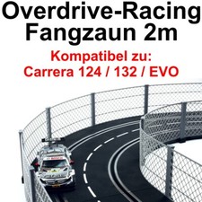 2m Zaun Fangzaun f&uuml;r&nbsp;Carrera Digital 124 132 EVO Kurven Geraden Leitplanke Bande