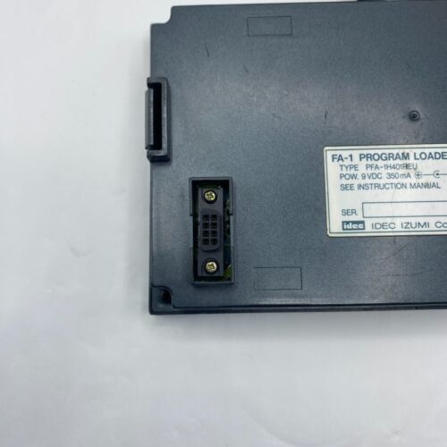 IDEC FA-1 PROGRAMMABLE CONTROLLER TYPE PFA-1H401REU 350mA PROGRAM LOADER K1 π― - Picture 6 of 23