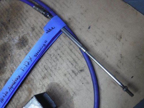 2004 HONDA AQUATRAX F12X STEERING CABLE 478-HW1-671 - Picture 3 of 5
