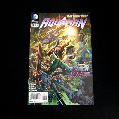 DC Comics Aquaman The New 52 Comics #9 July 2012 Direct Edition Johns ...