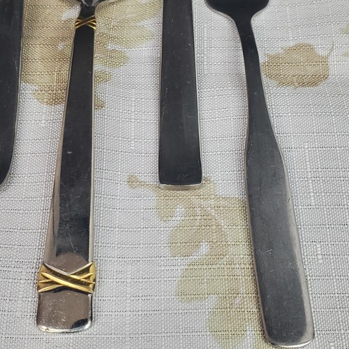 5 Reed & Barton 18/8 Edelstahl Abendessen Salat Gabeln Konvolut Korea China - Bild 7 von 11