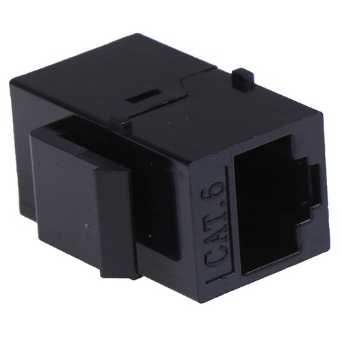 RJ45 Female to UTP Cat5e CAT6 Keystone Jack Inline Coupler Connector AdapteYXJO - Afbeelding 5 van 12