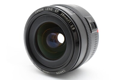 Canon EF 28mm f/2.8 Wide Angle Lens [Excellent+] From Japan
