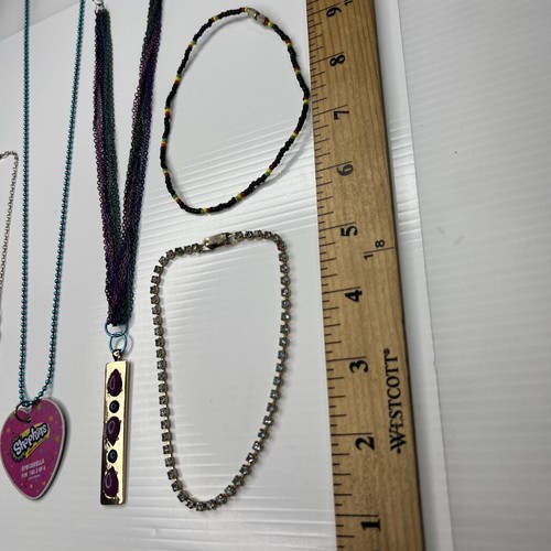 H1 Lot Multicolor Chains Resin Stones Boho Hippie Shopkins Daddy’s Girl Beaded - Picture 3 of 8