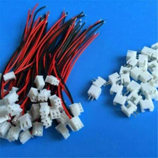 2.54mm XH 2-Pin Male Female Connector plug with Wire x 50 Sets
