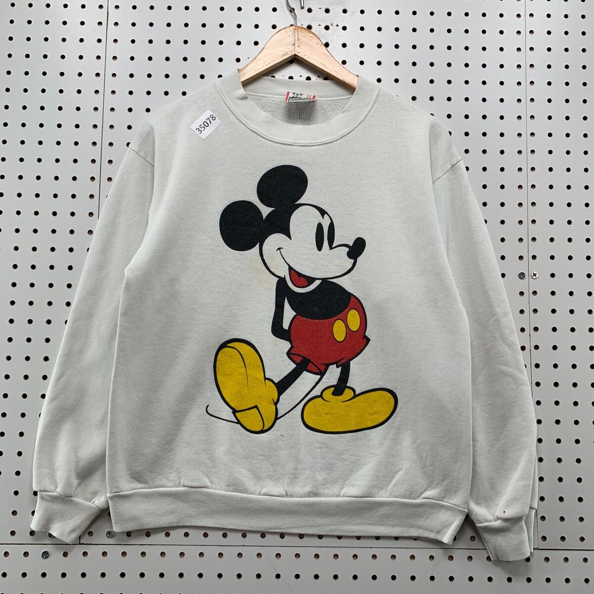 Vintage Disney Design Mickey Mouse Crewneck Sweatshirt Youth Vintage Disney Design Mickey Mouse Crewneck Sweatshirt Youth