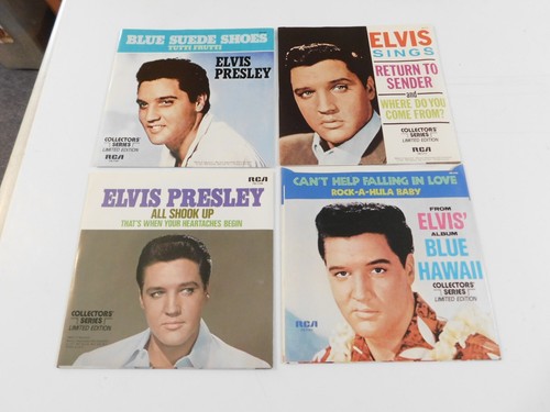 RCA ELVIS 45 RECORDS 20 GOLDEN HITS IN COLOR SLEEVES PP-11340 NO SCRATCHES VG - Imagen 2 de 6