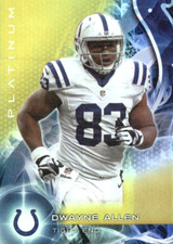 2015 Topps Platinum Gold #8 Dwayne Allen Indianapolis Colts
