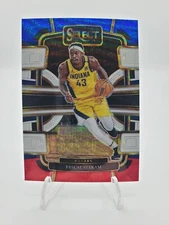 2023-24 Panini Select Concourse Pascal Siakam #8 Tri-Color Prizm Pacers