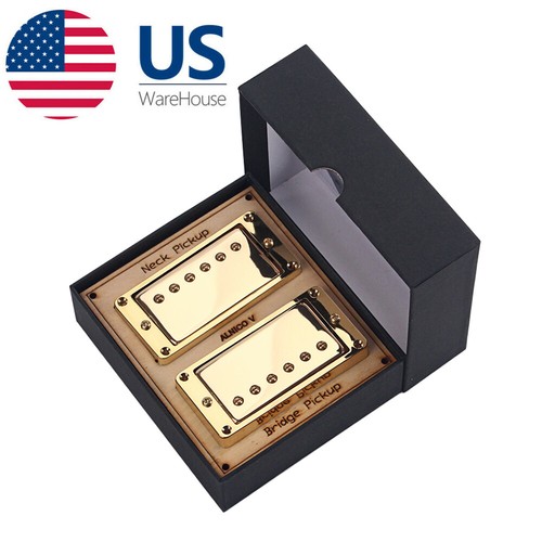 High-grade Double Coil Humbucker Neck Bridge Pickup Sets for LP Les Paul - Picture 1 of 9