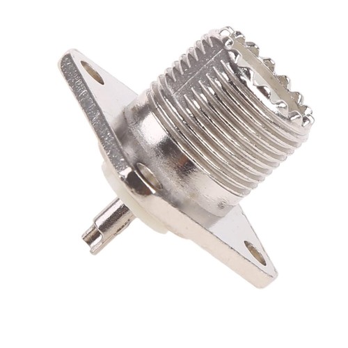 20PCS UHF Female Jack SO-239 Bulkhead Panel Chassis Mount Connector US - Zdjęcie 9 z 10