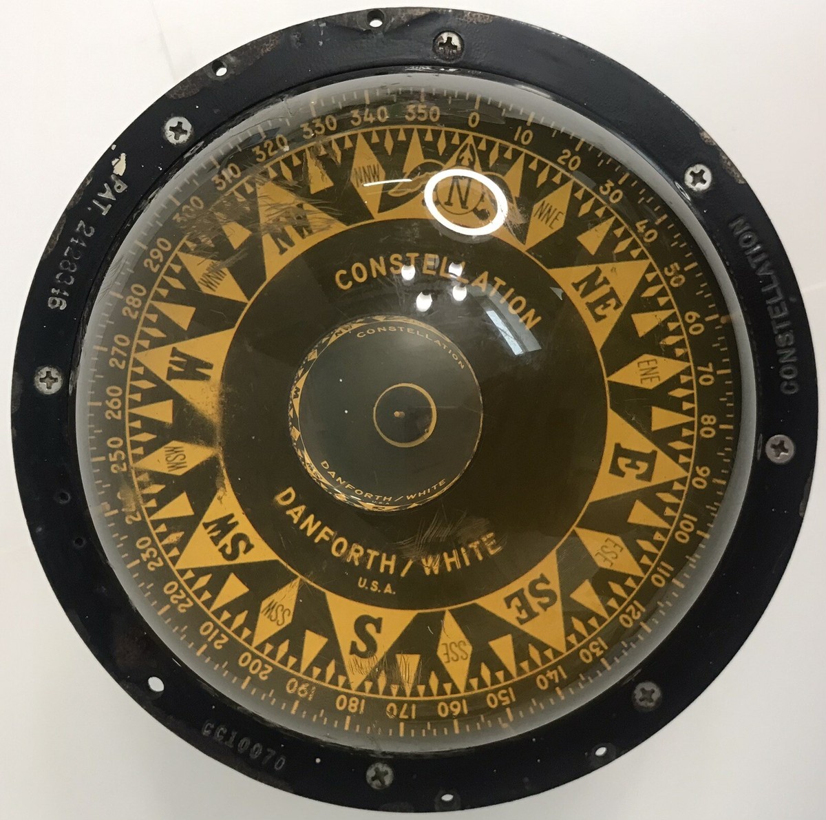 Vintage Ship DANFORTH /White Constellation Compass USA Boat Ship 