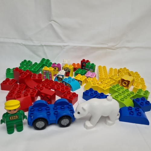 Duplo Bundle 250g/ 500g Mixed Bricks Figures & Vehicle Genuine & Clean Lego - Picture 21 of 29