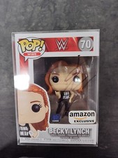 Autographed Funko WWE Wrestling POP! Becky Lynch #70 Amazon- Authentic RARE FT1
