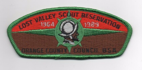 Lost Valley Scout Reservation 1989 25 aniversario (Orange County) SA-14 CSP, ¡Mt!