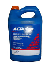 AcDelco DexCool Concentrate Extended Life Antifreeze Coolant 1 U.S Gallon 10-101