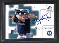 1999 Upper Deck SP Signatures Autograph #EM Edgar Martinez