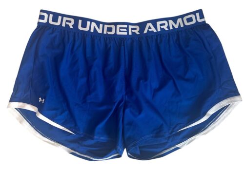 Under Armour Women’s Play Up 2.0 Shorts Loose Fit Blue Size 3X NWT