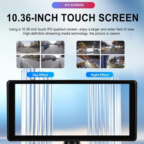 10,36 Zoll Touchscreen Quad Monitor DVR Bluetooth Mp5 360 Rückfahrkamera Wohnmobil - Bild 5 von 24