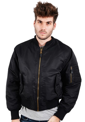 Men Location MA1 Pilot Military Army Flight Bomber Jkt Authentic Combat Coat MA2 - Picture 26 of 72
