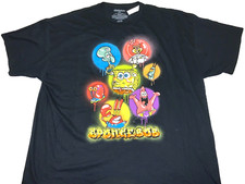SpongeBob SquarePants Patrick Mr. Krabs Squidward Sandy Gary T-Shirt New NWT 3XL