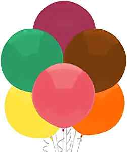 PMU Outdoor Display Balloons 17 Inch PartyTex Premier Standard Latex - Picture 20 of 27
