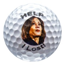 Kamala Harris - Help I Lost Novelty Golf Balls 3 Pack Perfect Gift