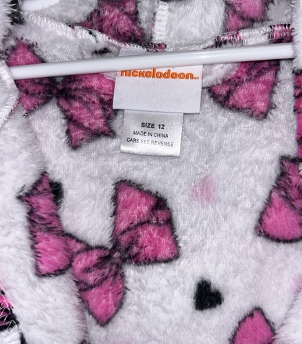 Nickelodeon Jojo Girls Hooded Bath Robe, 12 - Picture 4 of 5