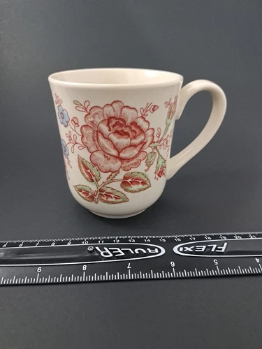 Johnson Brothers Rose Chintz Coffee Mug Cup England 