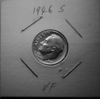 1946-S Roosevelt 90% Silver Dime Very Fine Condition *Free Shipping* First Year