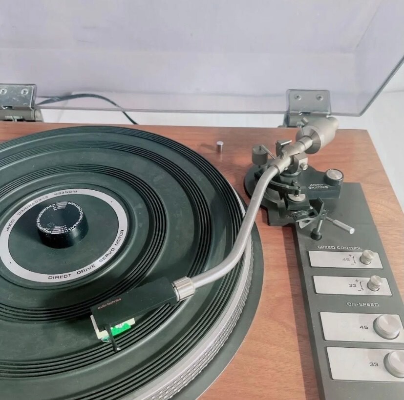 Pioneer PL Analog Turntable Record Player Direct Drive From