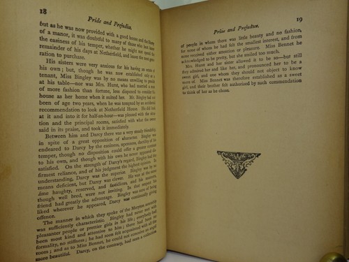 PRIDE AND PREJUDICE BY JANE AUSTEN CIRCA 1890 - Picture 10 of 19