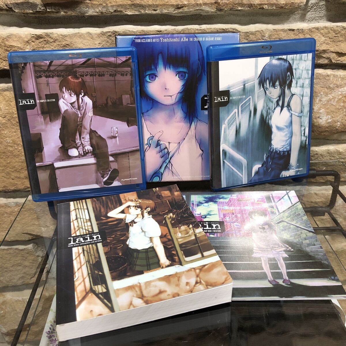 Serial Experiments Lain Complete Series Blu-ray/DVD 4-Disc Set + 2 book inserts 704400095450 | eBay Serial Experiments Lain Complete Series Blu-ray/DVD 4-Disc Set + 2 book inserts 704400095450 | eBay