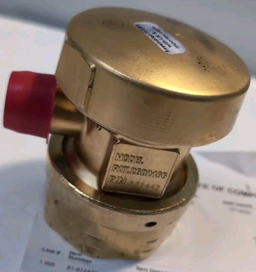 Kidde Fenwel 872442 Head Discharge CO2 Carbon Dioxide Brass Fire Alarm Part Buy Kidde Fenwel 872442 Head Discharge CO2 Carbon Dioxide Brass Fire Alarm Part Buy