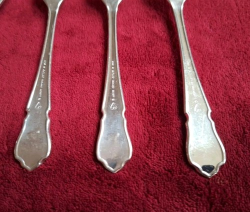 GEORGE BUTLER KITEMARK DUBARRY PATTERN SET 12 DESSERT KNIVES & FORKS EPNS A1 - Picture 15 of 19