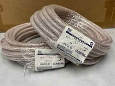 3/8" ID NewAge Industries Nylobrade ClearBraid Reinforced PVC Hose 1000538- 50ft