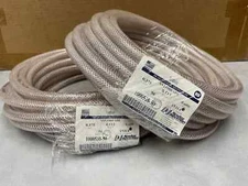 3/8" ID NewAge Industries Nylobrade ClearBraid Reinforced PVC Hose 1000538- 50ft