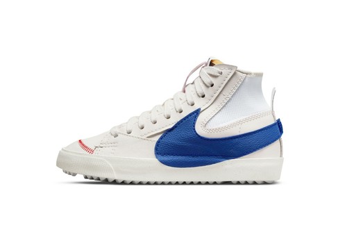 Nike Blazer Mid '77 Jumbo Phantom Old Royal Sail Sneaker DR9868-002 Men's Shoes - 第 1/6 張圖片
