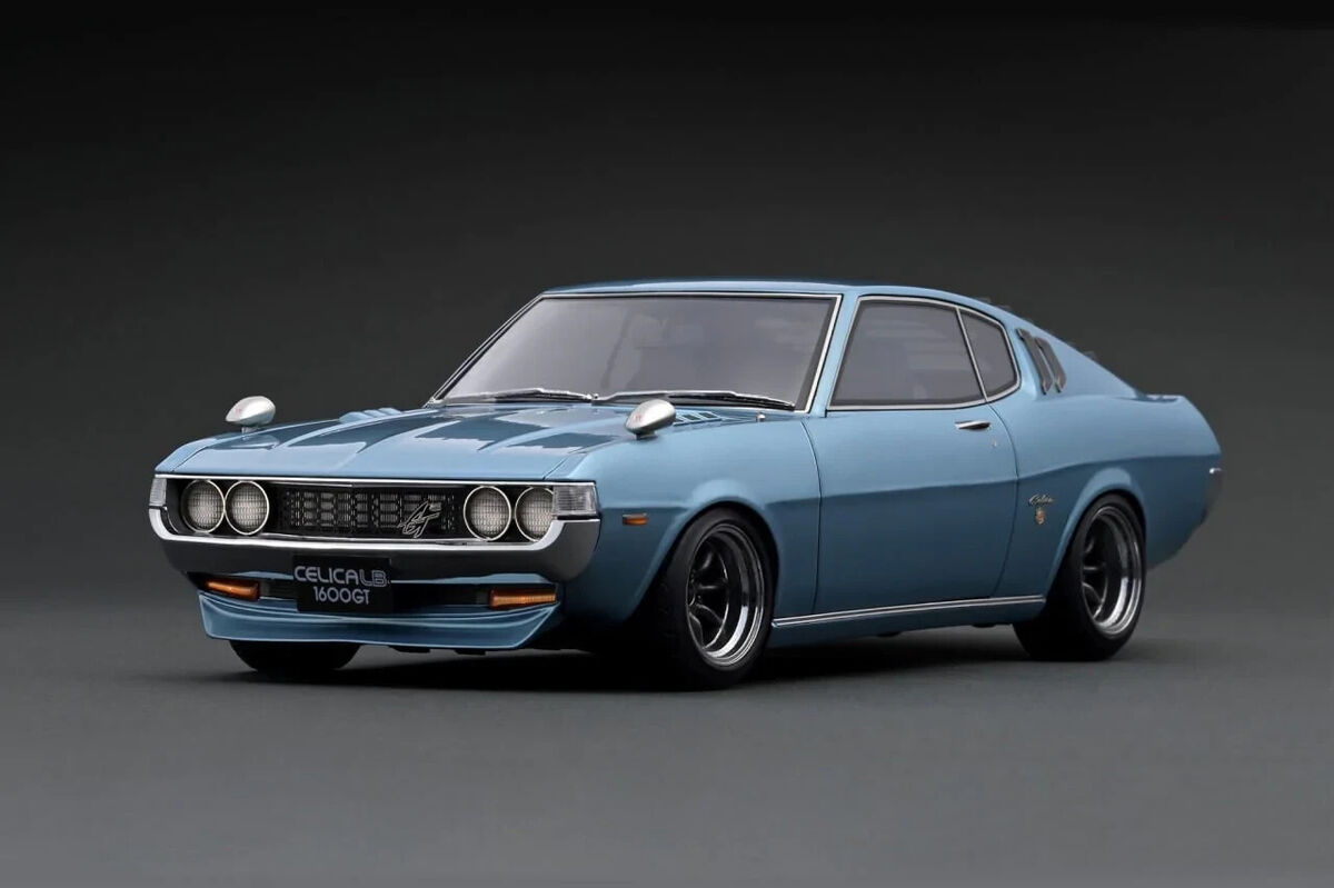IG2602 Toyota Celica 1600GT LB (TA27) Blue Metallic 1/18 IG2602 Toyota Celica 1600GT LB (TA27) Blue Metallic 1/18