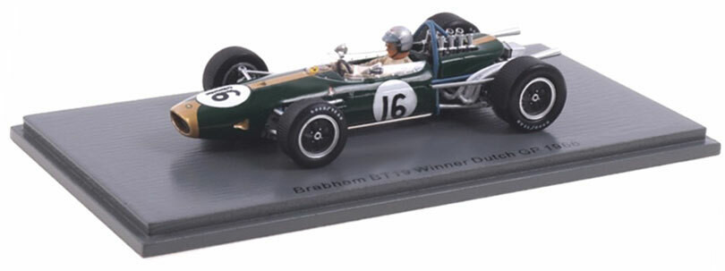 F1 Brabham Bt19 Jack Brabham World Champion 1966 1/43 Spark