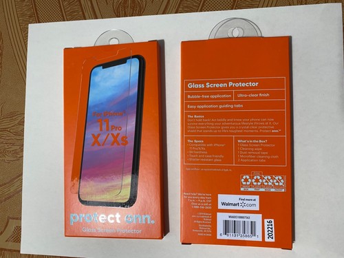 Juego de 2 protectores de pantalla iPhone 11Pro Onn - Imagen 2 de 2