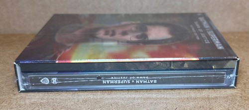 BATMAN V SUPERMAN - HDZETA DOUBLE LENTICULAR BLU RAY STEELBOOK - NEW & SEALED - Picture 9 of 15