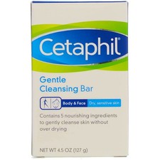 3 Pack Cetaphil Gentle Cleansing Bar, 4.5 oz