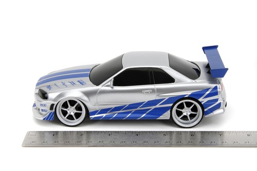 Juguete Rápido y Furioso 1:24 2002 Nissan GT-R R34 Control Remoto Coche RC con 2.4G... - Imagen 4 de 7