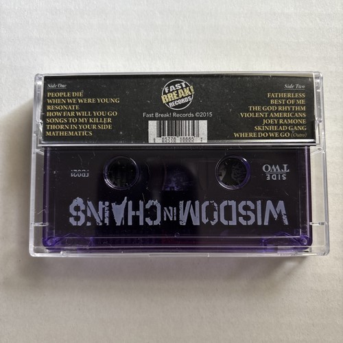 Wisdom In Chains – The God Rhythm Cassette Fast Break! Records - Foto 2 di 2