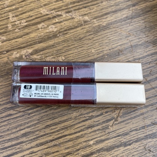 2x Milani Amore Matte Lip Creme #10 Pretty Problematic Sealed!