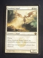 1x Sunblast Angel (22) Scars of Mirrodin MP MTG Magic the Gathering x1 MKE