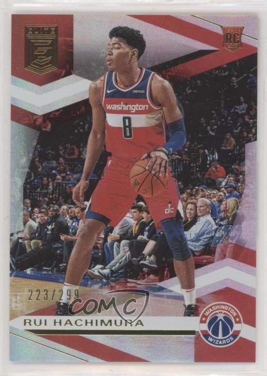 2019-20 Donruss Elite Rookies 223/299 Rui Hachimura #140 1dn